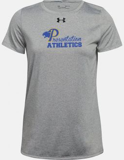 Under Armour Women's Locker Tee 2.0, Grey